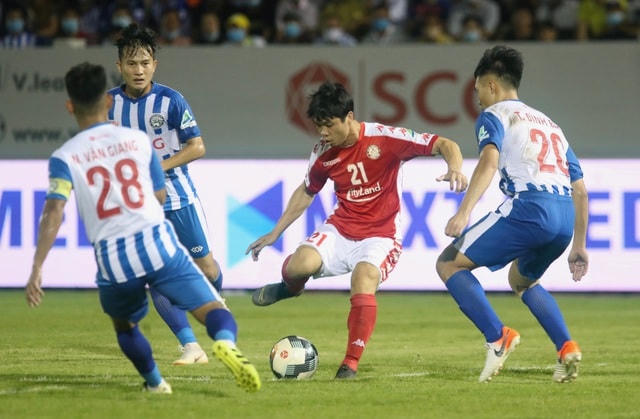 Quang Hải tim lại cảm giác ghi bàn sau khoảng 9 tháng "tịt ngòi" (ảnh: Gia Hưng).