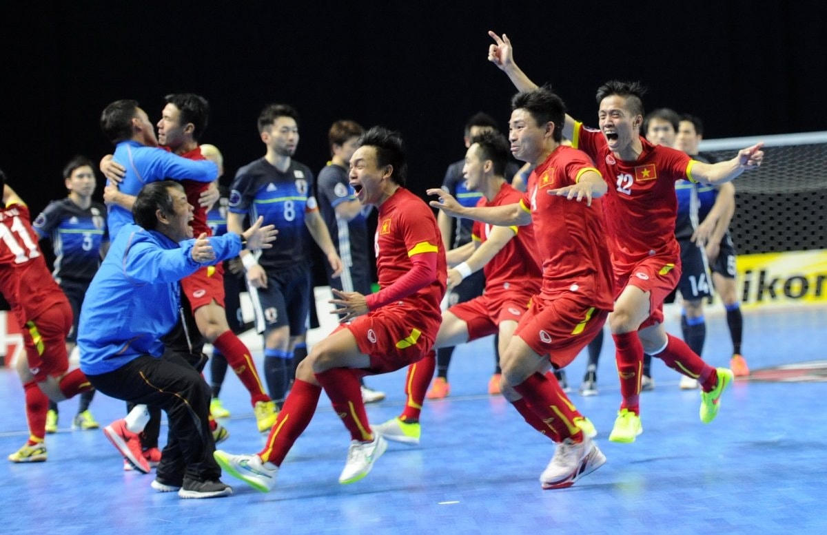 Futsal Việt Nam là đội bóng biết cách tạo nên địa chấn.