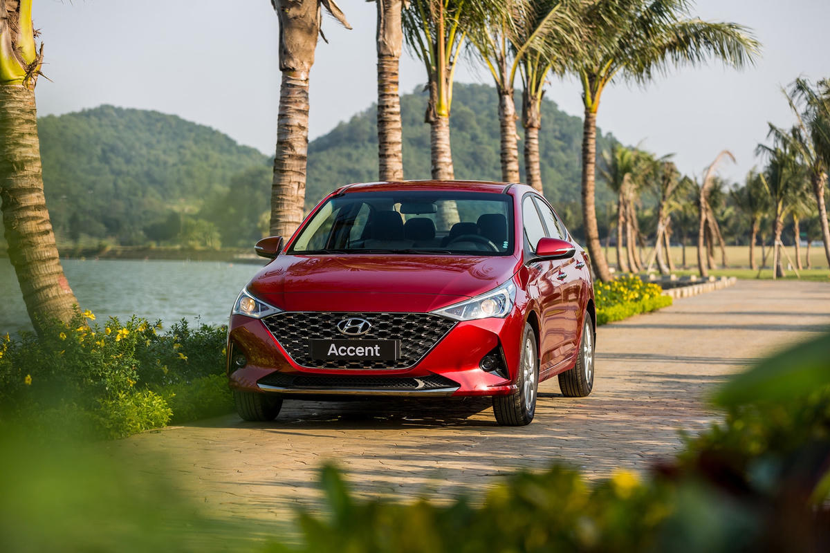 Xe Hyundai Accent vẫn rất ăn khách ở thị trường Việt.