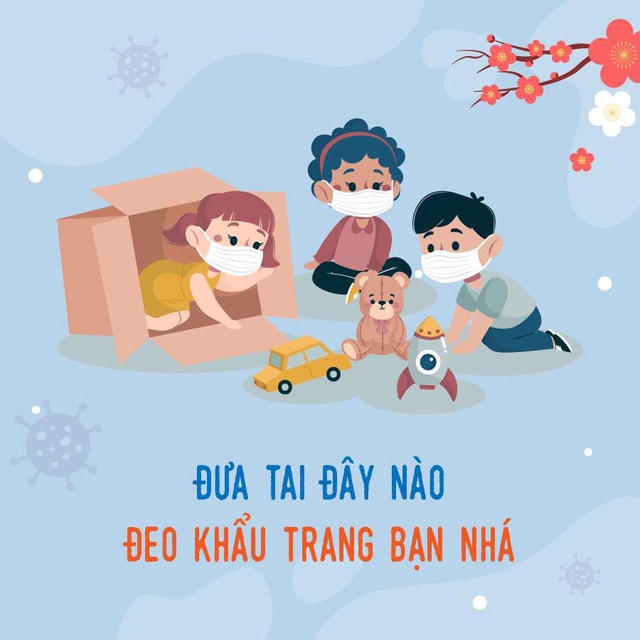 Thông điệp của Bộ Y tế: Tết khẩu trang - Tết an toàn