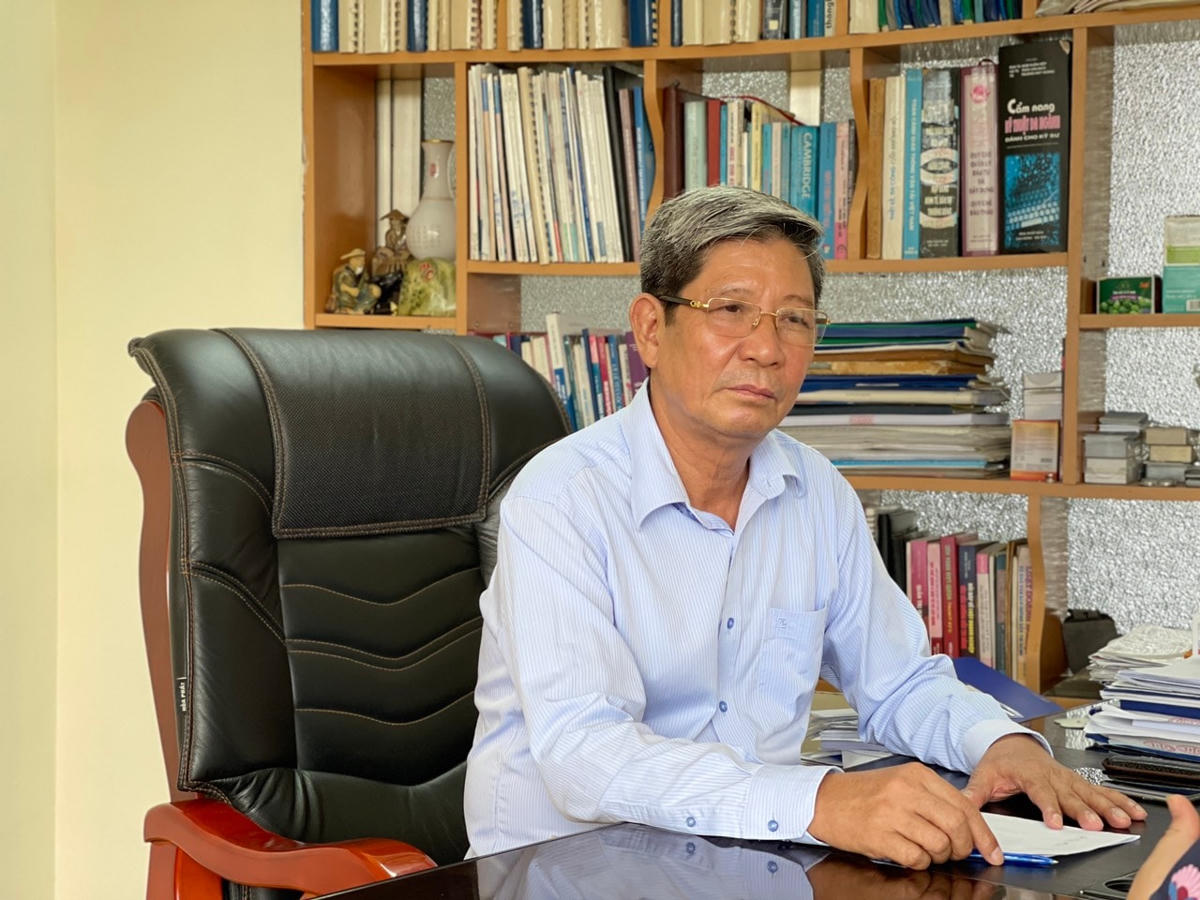 Chủ tịch Hội Cầu đường Hà Nội Nguyễn Xuân Tuân.