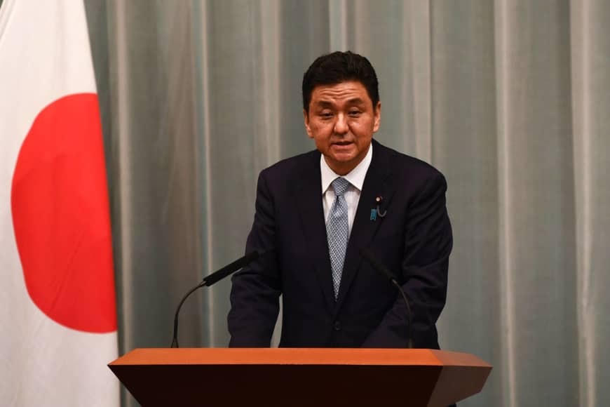 Bộ trưởng Quốc phòng Nhật Bản Nobuo Kishi. (Nguồn: Getty).