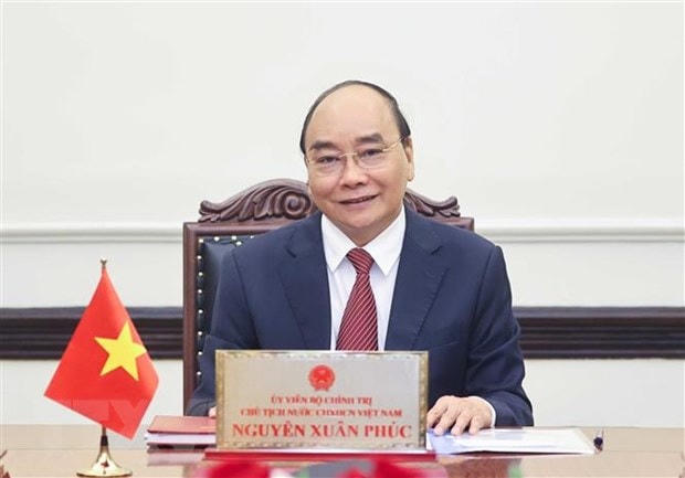 Chủ tịch nước Nguyễn Xuân Phúc.