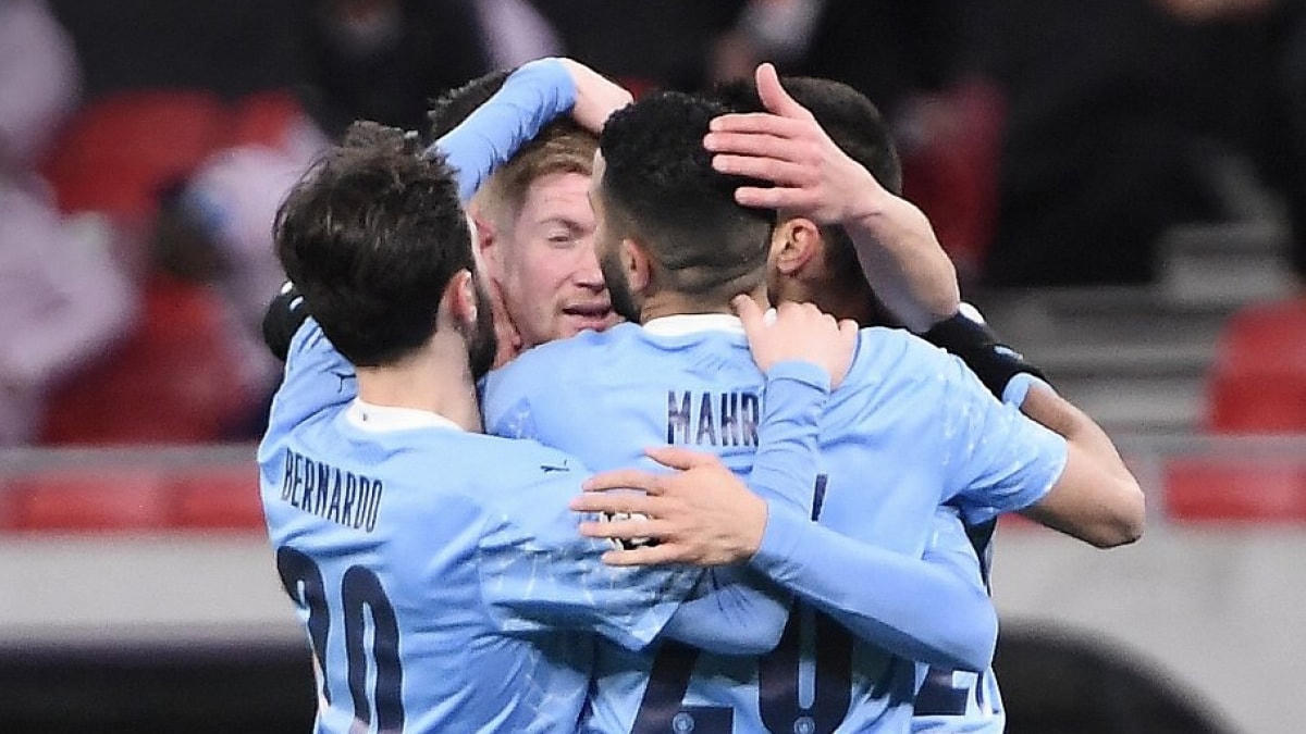 Man City đã có 101 bàn thắng trên mọi đấu trường mùa này. Ảnh: Getty.  