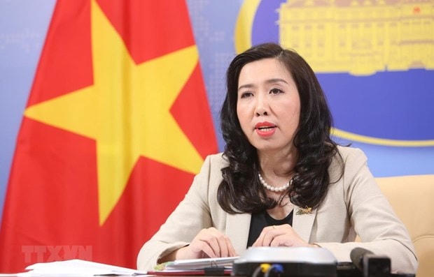 Người Phát ngôn Bộ Ngoại giao Việt Nam Lê Thị Thu Hằng. (Ảnh: TTXVN).