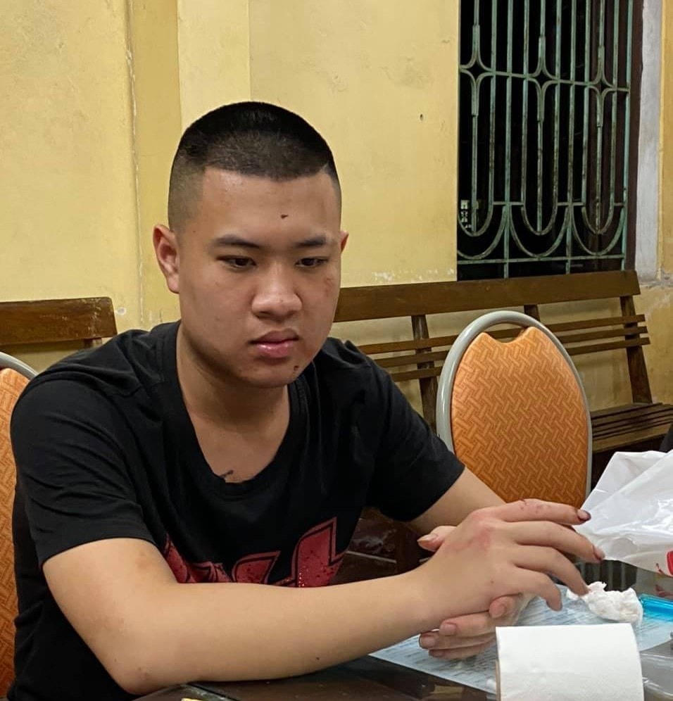 Đối tượng Thắng tại cơ quan Công an tỉnh Hải Dương.