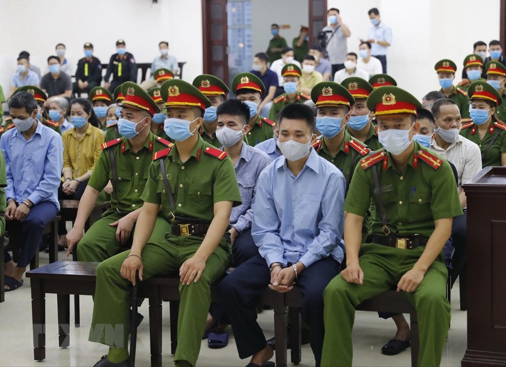 [ẢNH] Phiên tòa xét xử sơ thẩm vụ án tại xã Đồng Tâm
