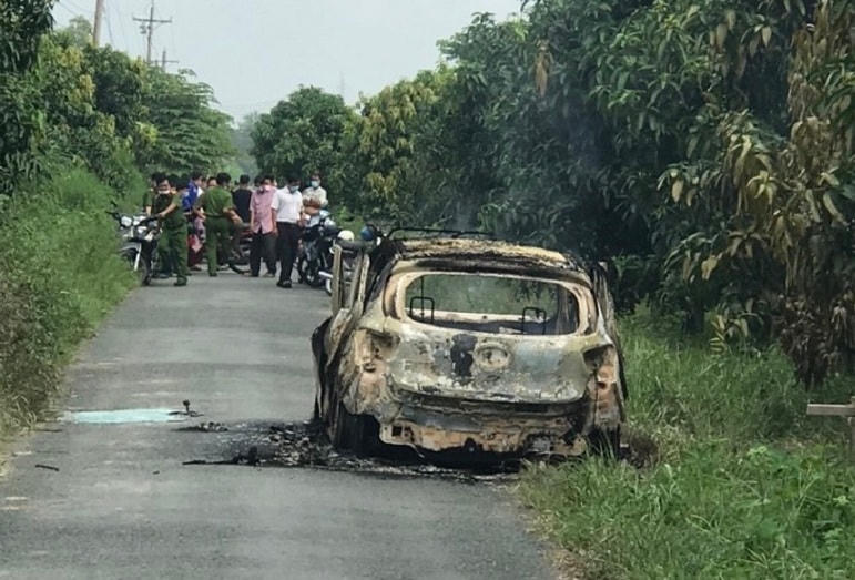 Hiện trường vụ việc.