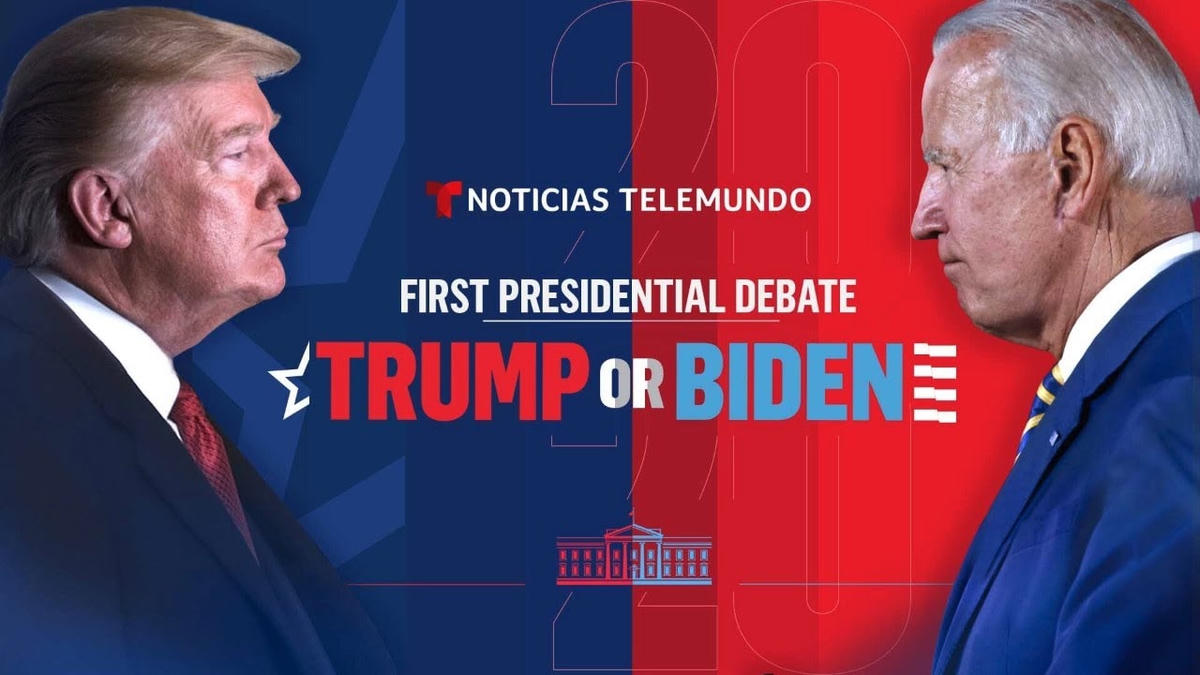 Cuộc tranh luận Trump - Biden, ngày 29/9/2020.  