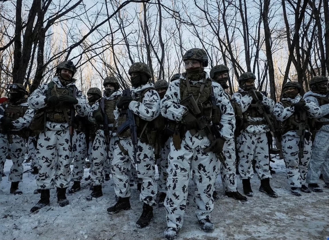 Quân đội Ukraine diễn tập quân sự ở Chernobyl. Ảnh tư liệu: Reuters