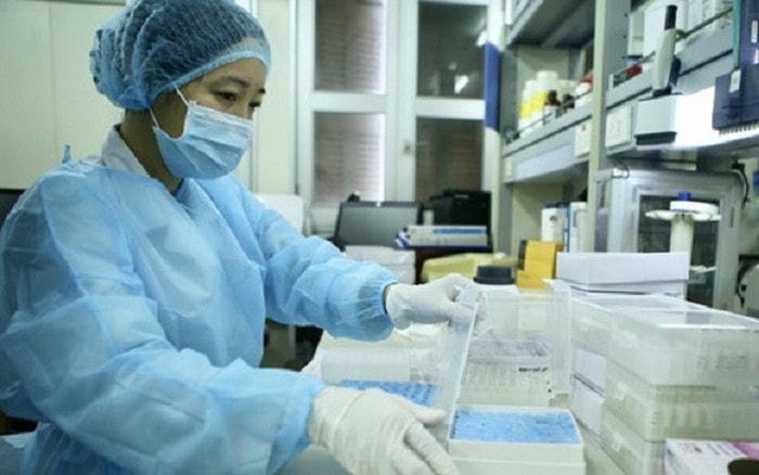 Xét nghiệm Covid-19. Ảnh minh họa.