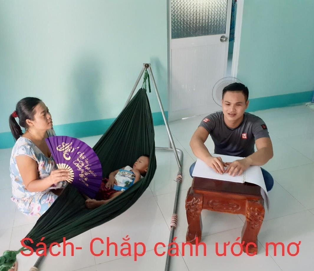 "Sách chắp cánh ước mơ" - Nguyễn Trọng Hữu (Sóc Trăng).