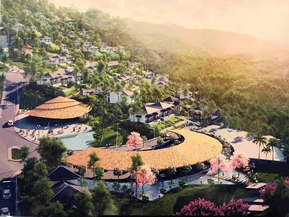 Sakana Resort Hòa Bình Nằm bên Hồ Dụ và núi rừng Hoà Bình thơ mộng, hứa hẹn điểm sáng của các nhà đầu tư trong thời gian tới.