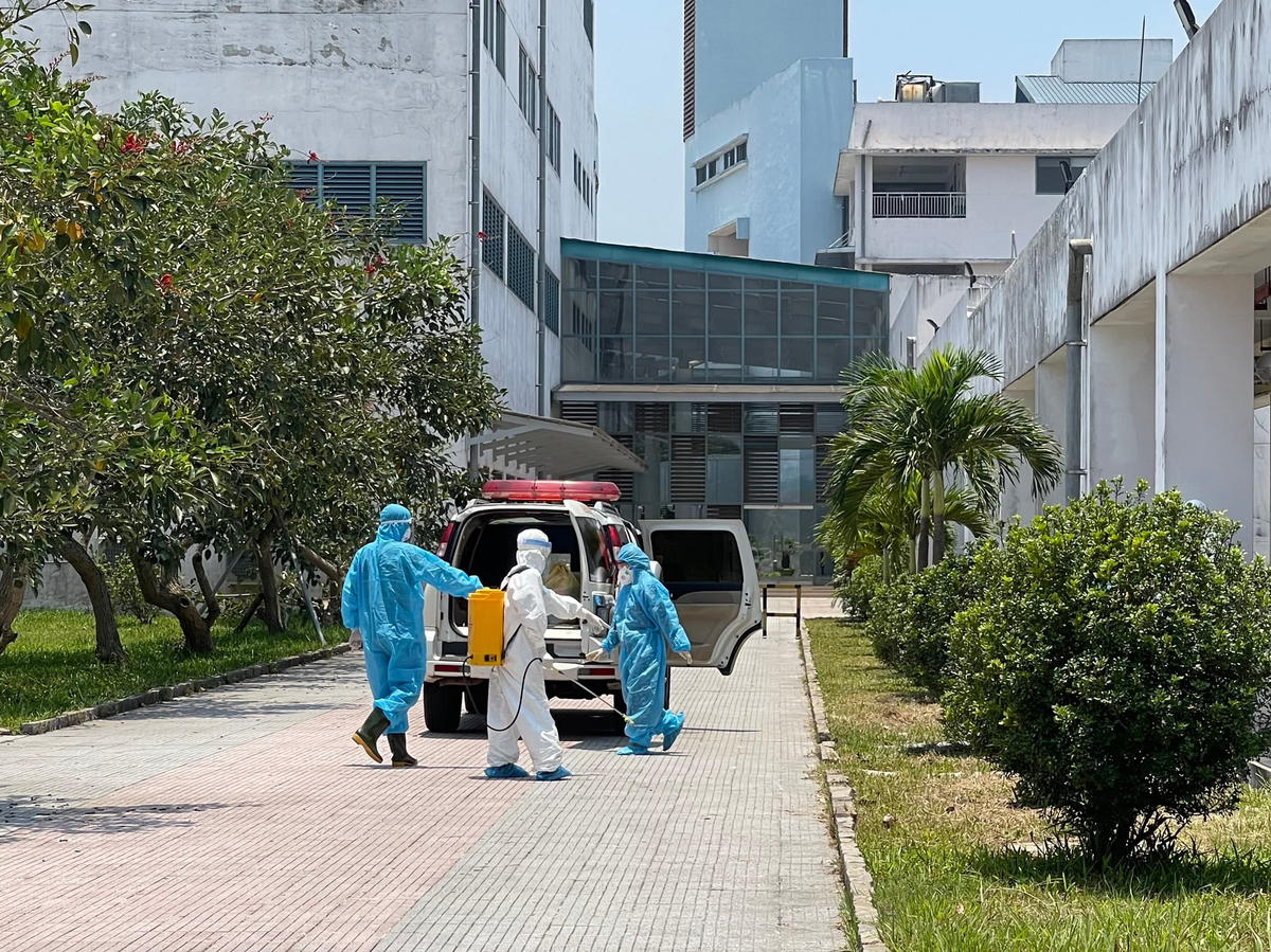 Hiện tất cả các bệnh nhân đang được điều trị tại bệnh viện Trung ươn Huế cơ sở 2.