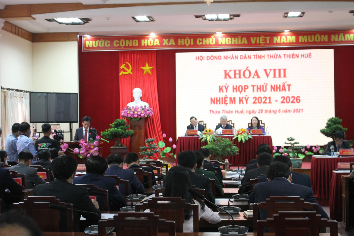 Quang cảnh kỳ họp.