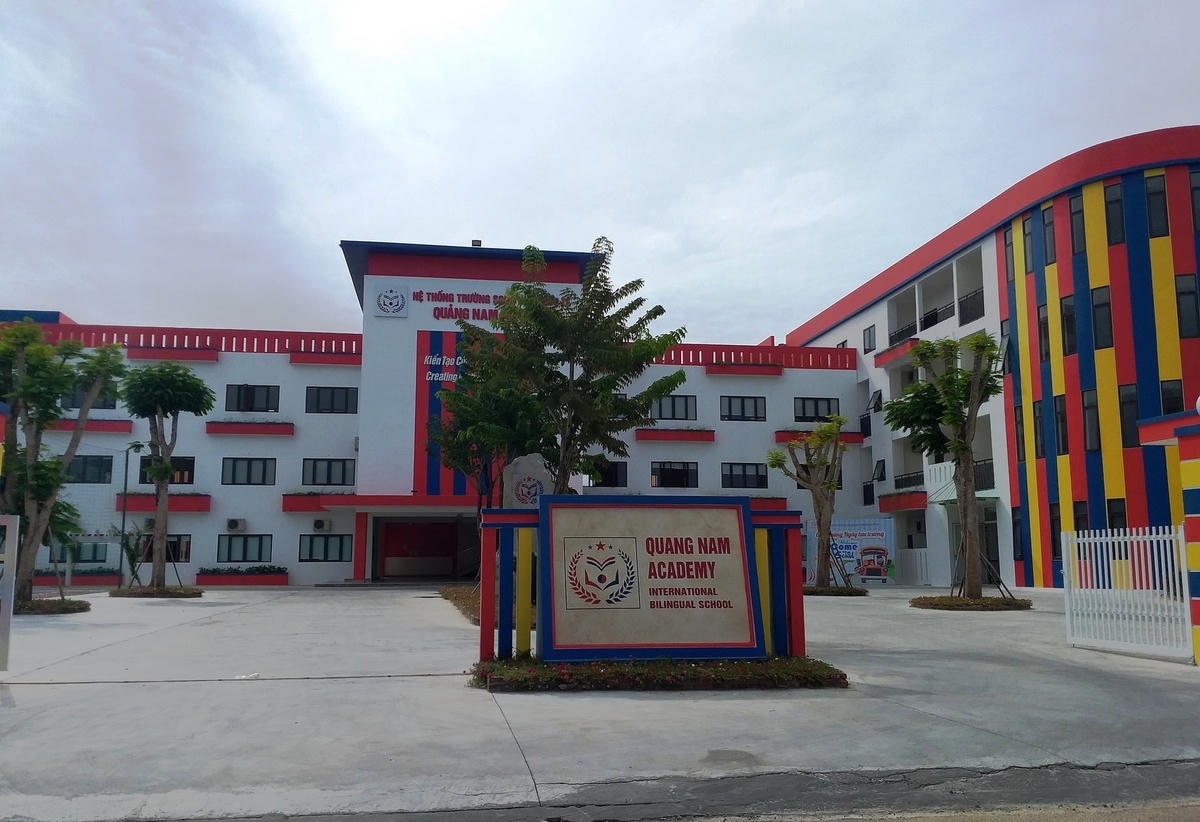 Một góc Trường liên cấp song ngữ Quốc tế Quảng Nam Academy.