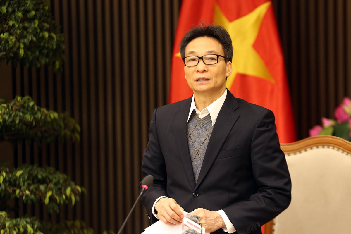 Phó Thủ tướng Vũ Đức Đam: Tất cả các quy định phòng chống dịch đều đã có, nhưng có lúc, có nơi chưa thực hiện nghiêm. Ảnh: VGP/Đình Nam.