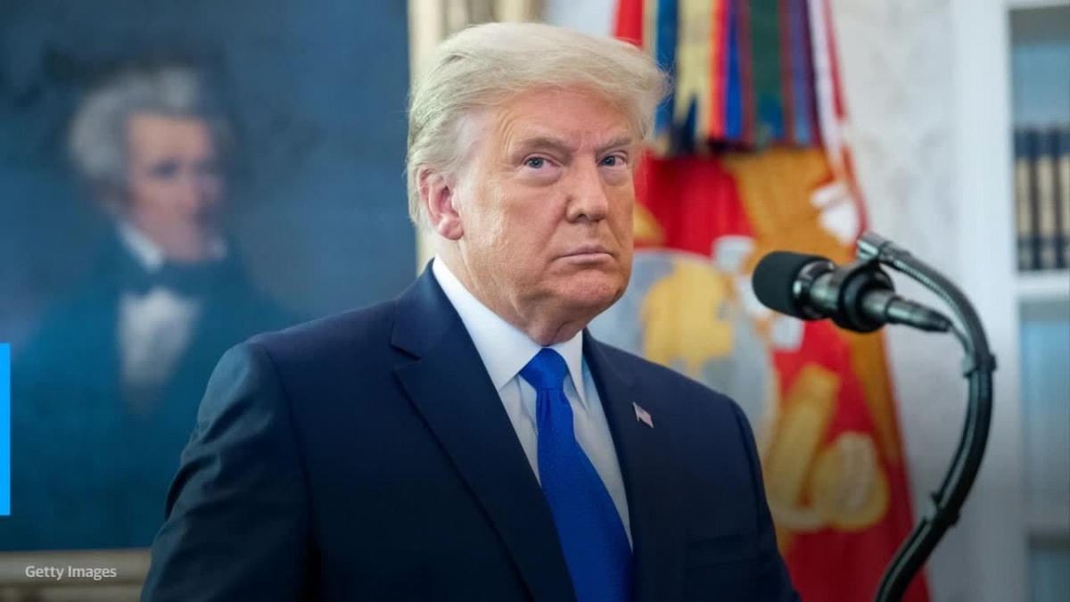 Tổng thống Trump. Ảnh: Getty.  