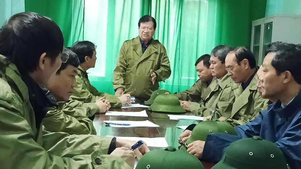 Phó Thủ tướng làm việc với lãnh đạo Hà Tĩnh.