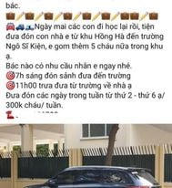 Mức giá khiến nhiều phụ huynh "sốc".