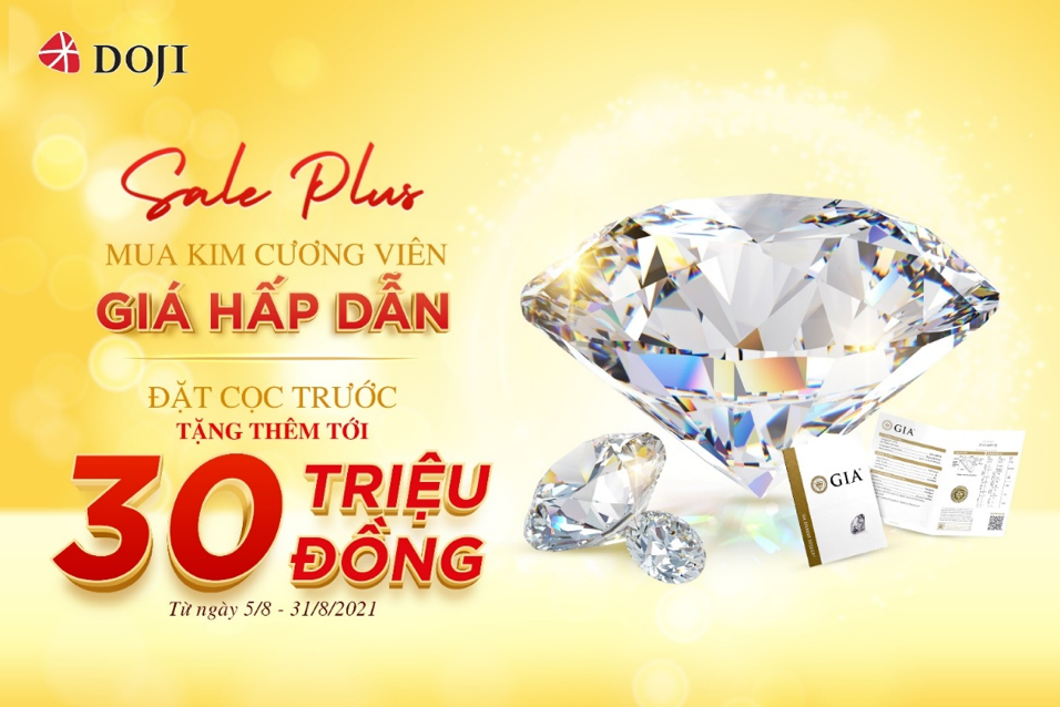 Khách đặt mua Trang sức DOJI sẽ nhận ngay ưu đãi tới 26%