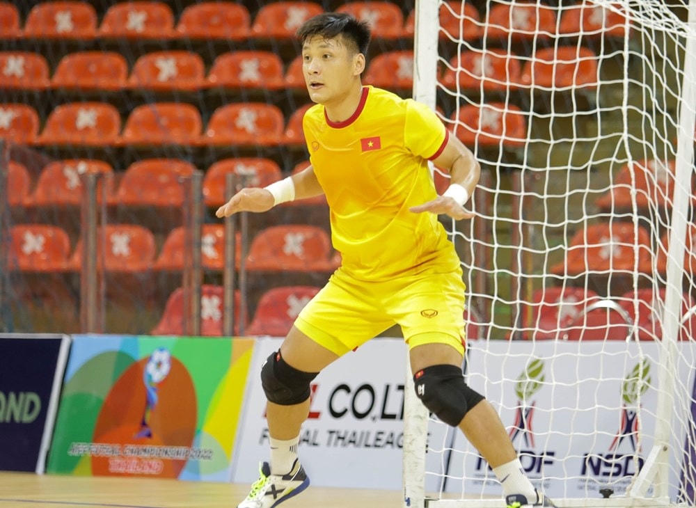Hồ Văn Ý tỏa sáng giúp tuyển Futsal Việt Nam chiến thắng. (Nguồn: VFF).
