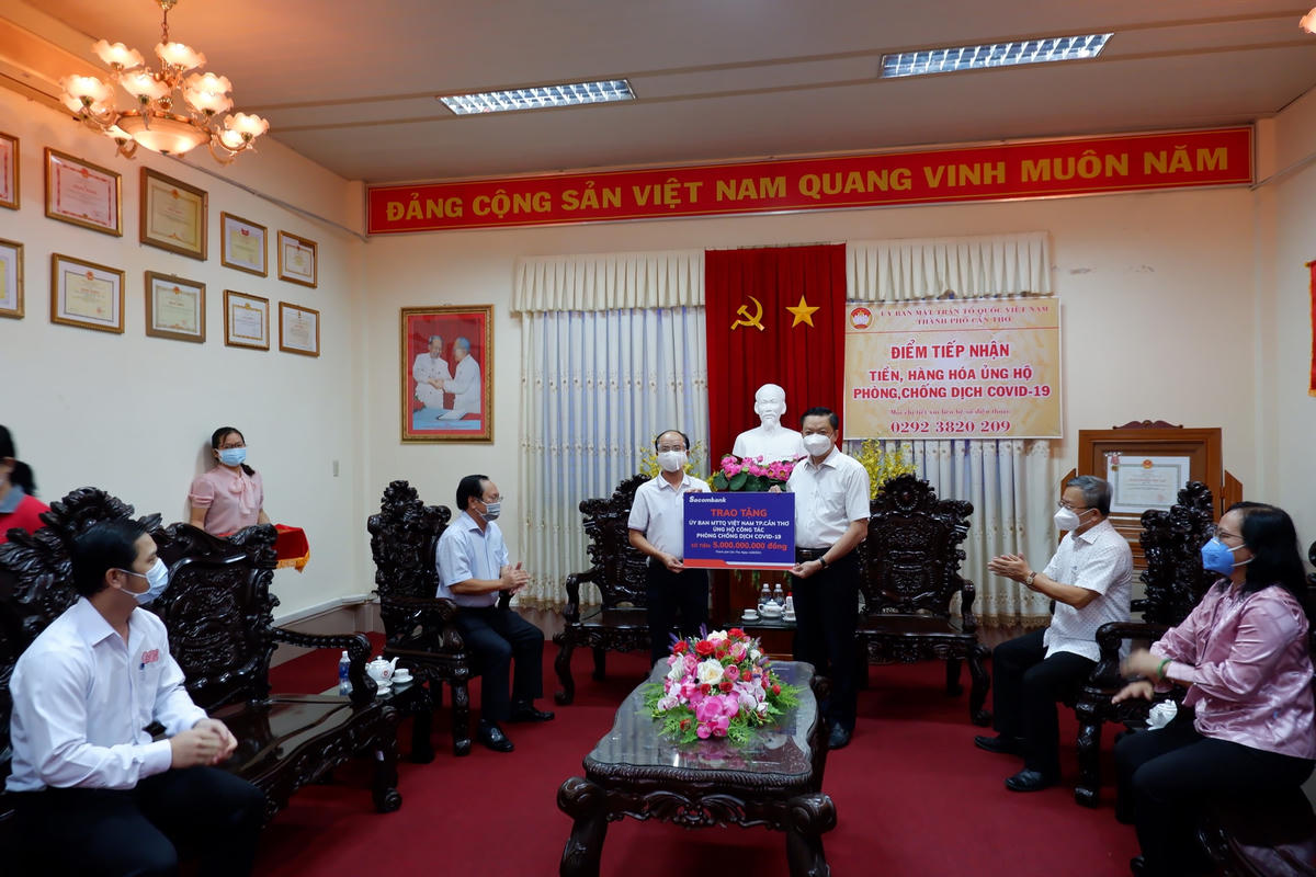 Cần Thơ: Tiếp nhận trên 50 tỷ đồng ủng hộ phòng, chống dịch Covid-19