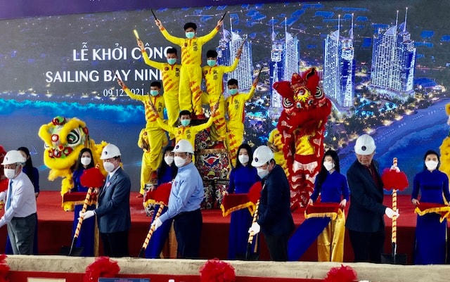 Lễ động thổ dự án khu tổ hơp Sailing Bay Ninh Chữ