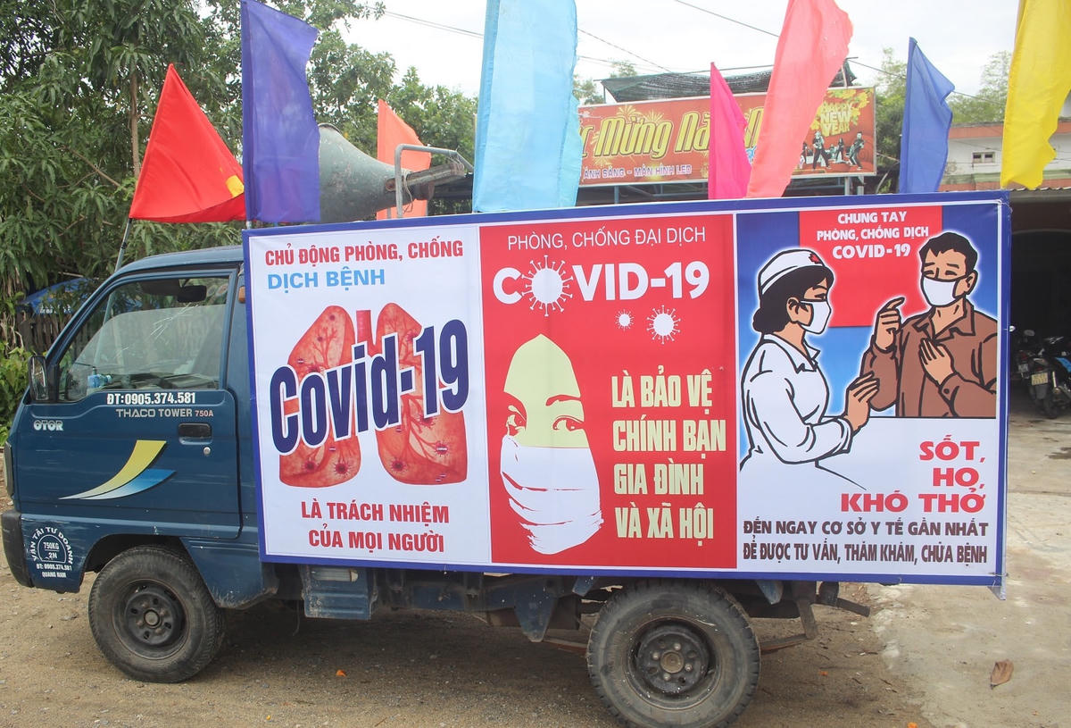 Quảng Nam đẩy mạnh công tác phòng, chống dịch Covid-19.