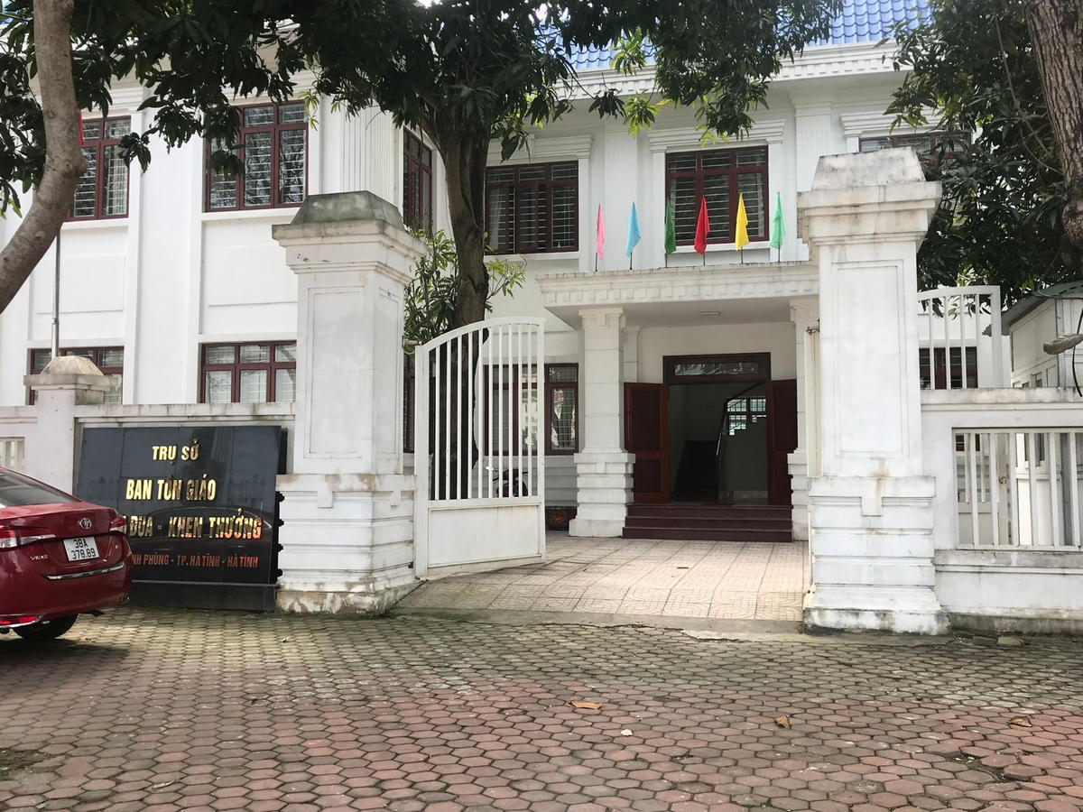 Trụ sở Ban Thi đua - Khen thưởng tỉnh Hà Tĩnh (số 86, Phan Đình Phùng, TP Hà Tĩnh).