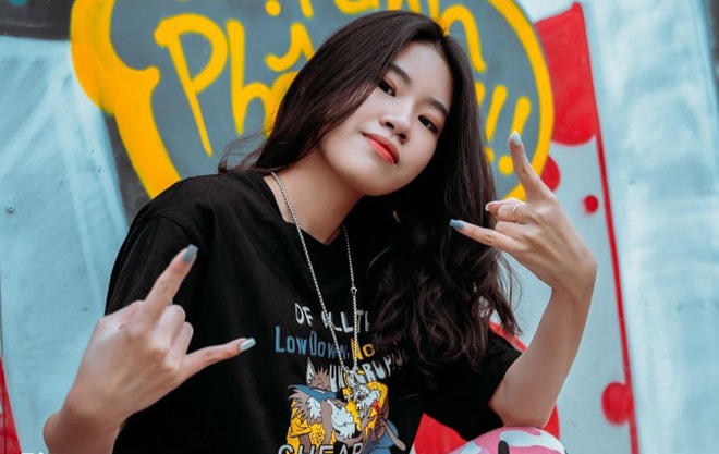 Nữ Rapper trẻ Pháo. Nguồn: Zing.vn