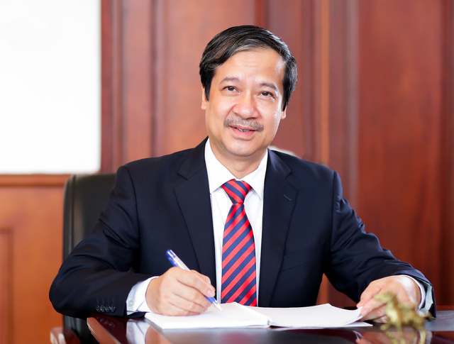 Bộ trưởng Bộ GDĐT Nguyễn Kim Sơn.