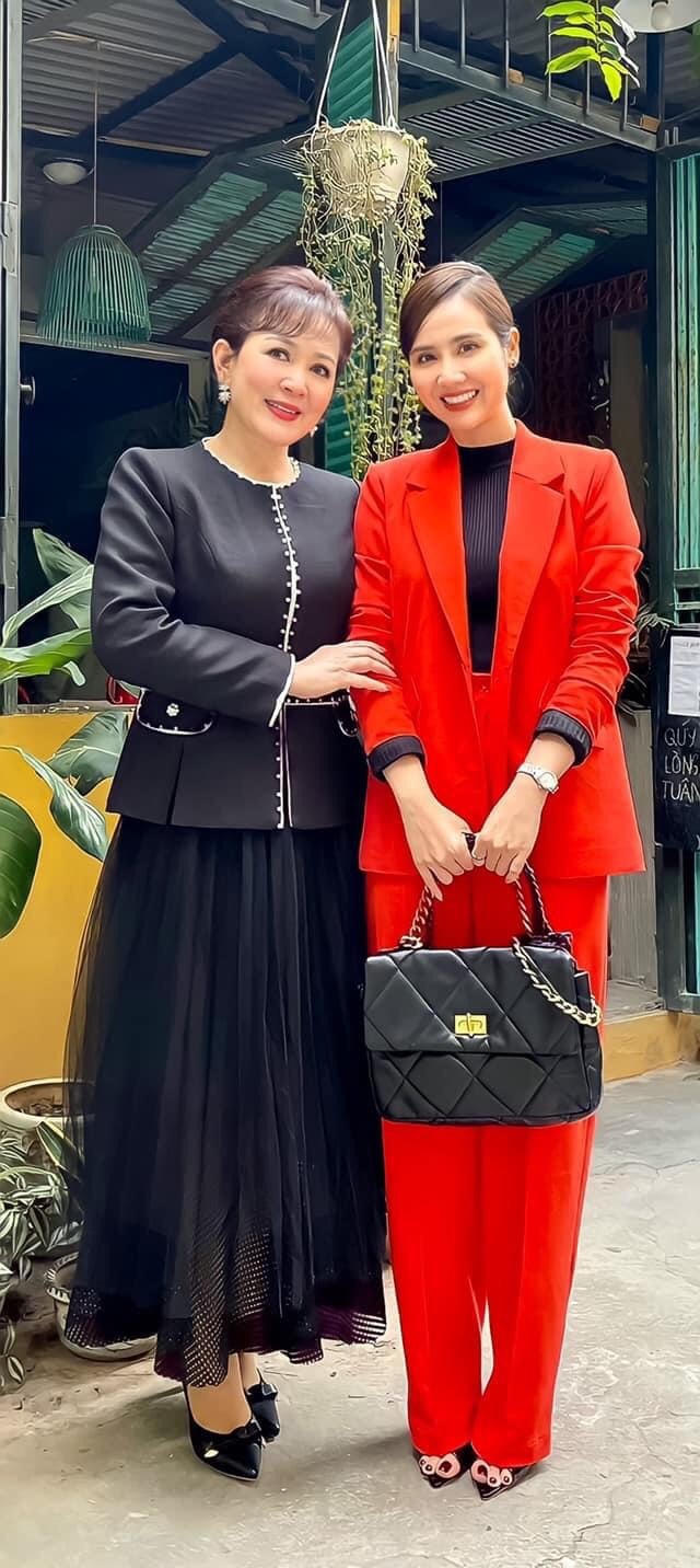 NSND Minh Hòa hóa thân thành bà Kim Nhung trong "Thương ngày nắng về".