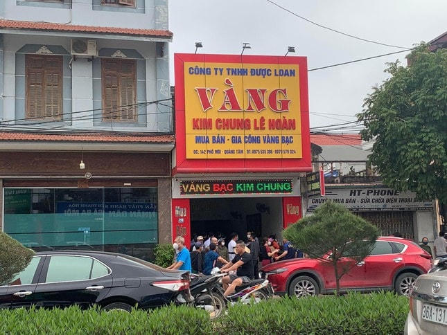 Hiện trường xảy ra vụ việc.