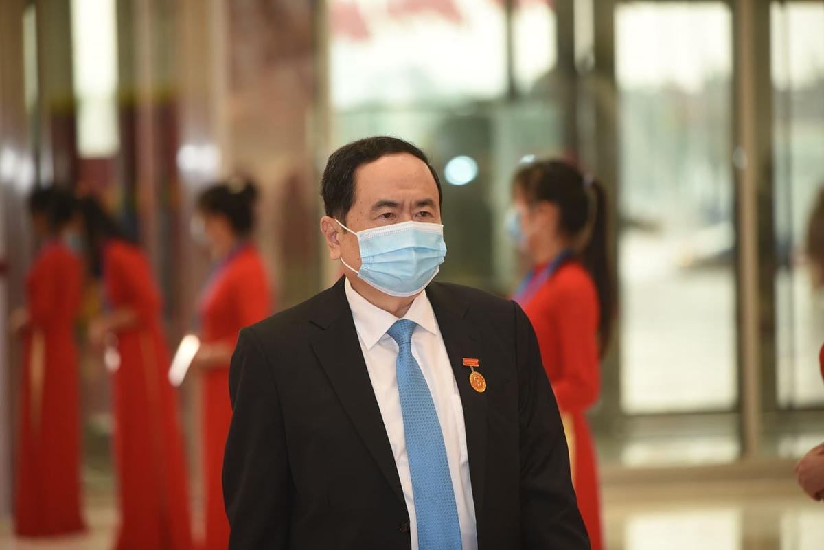 Chủ tịch UBTƯ MTTQ Việt Nam Trần Thanh Mẫn.