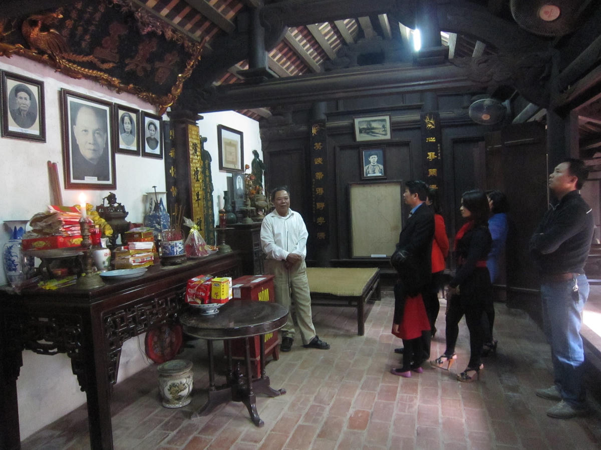 Khu lưu niệm cố Tổng Bí thư Trường Chinh tại làng Hành Thiện, xã Xuân Hồng, huyện Xuân Trường, tỉnh Nam Định.  