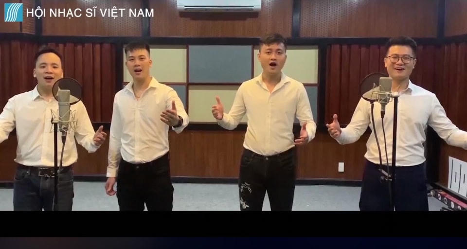 Các ca khúc thể hiện sự chung sức, đồng lòng của các nhạc sĩ  trong công tác phòng, chống dịch.