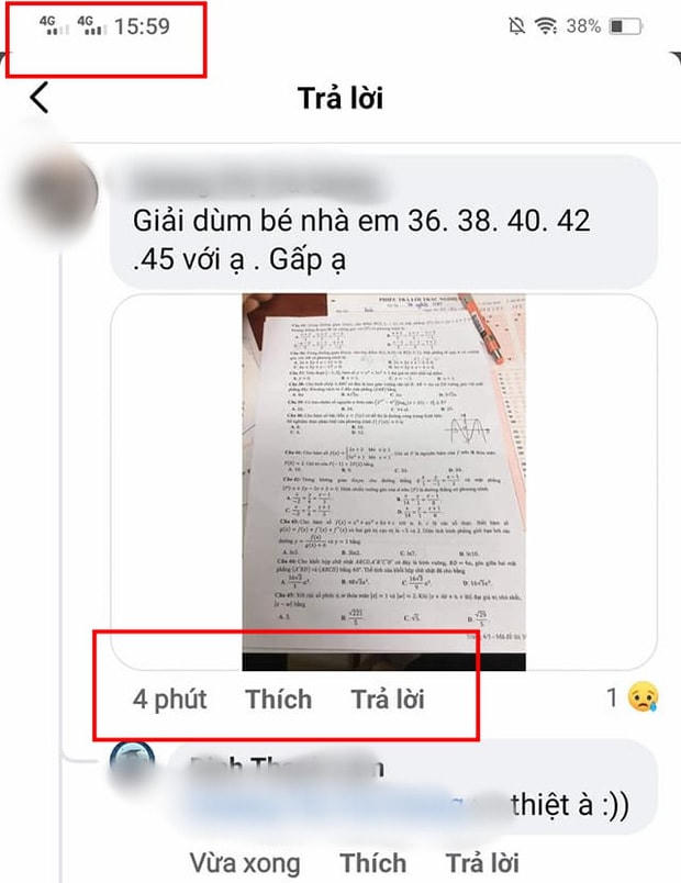 Màn hình bị cư dân mạng chụp lại trên mạng xã hội.