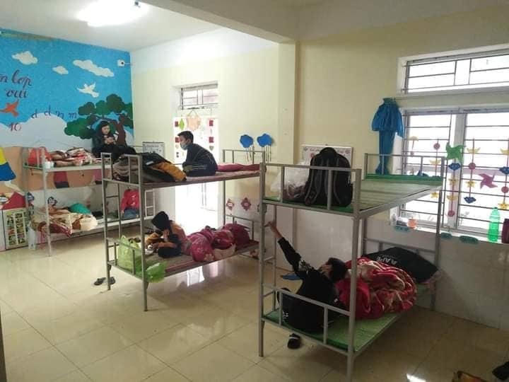 Trường Mầm non Hiến Thành cách ly.