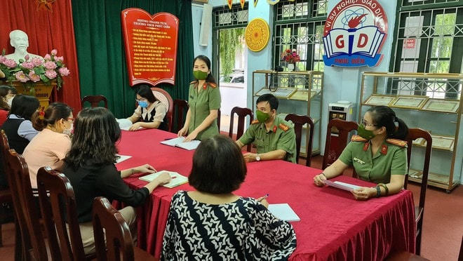 CAQ Bắc Từ Liêm chủ động phối hợp với các nhà trường triển khai mô hình"Vì môi trường mạng xã hội bình yên"