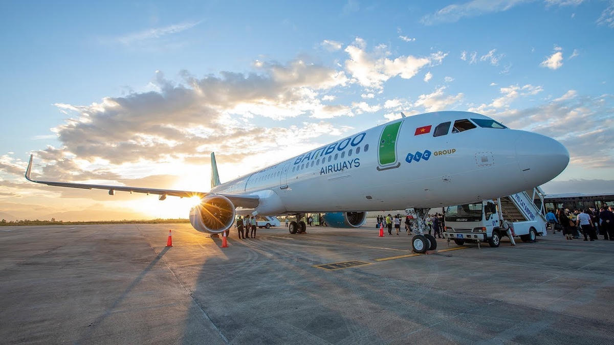 Bamboo Airways đang khai thác tích cực các chuyến bay đi/đến sân bay Cát Bi