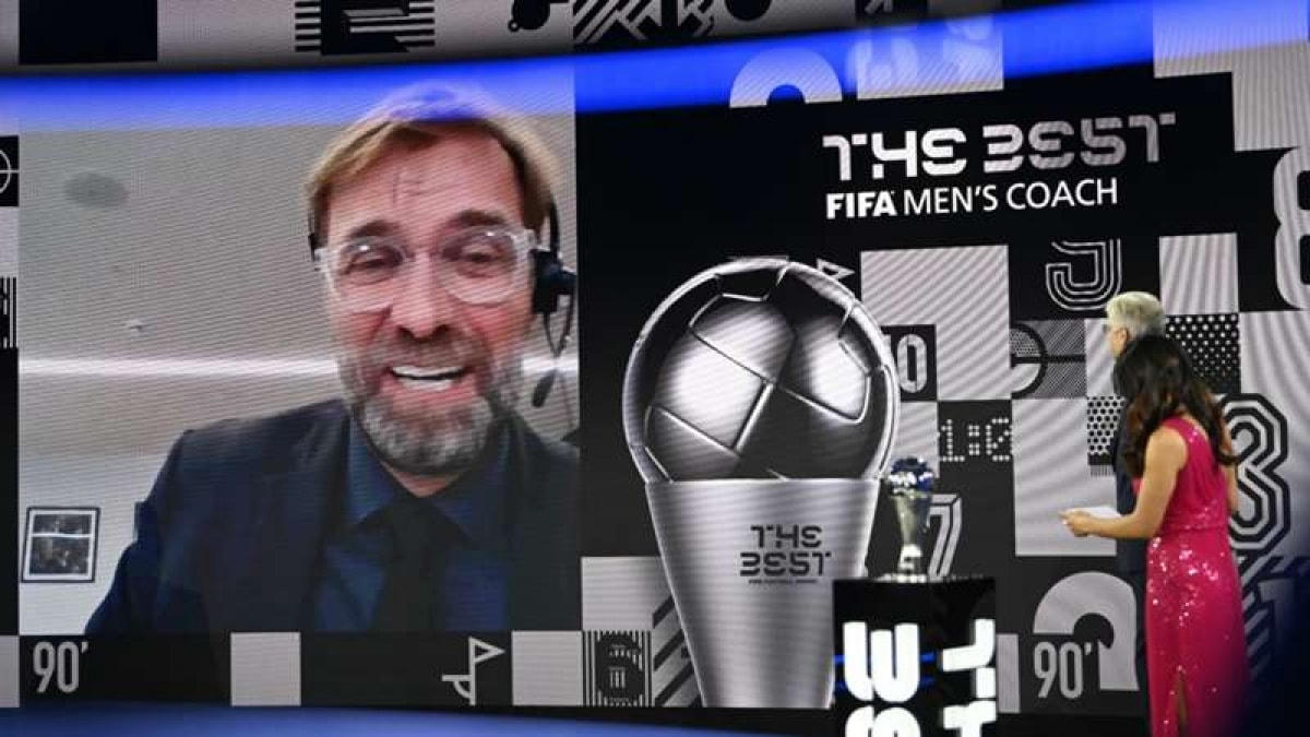 HLV Klopp năm thứ 2 liên tiếp được vinh danh ở FIFA The Best (Ảnh: Getty).