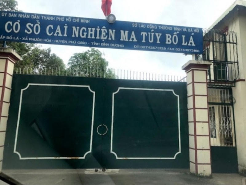 Cơ sở cai nghiện ma tuý Bố Lá nơi nghi có 506 ca nhiễm dịch Covid-19.