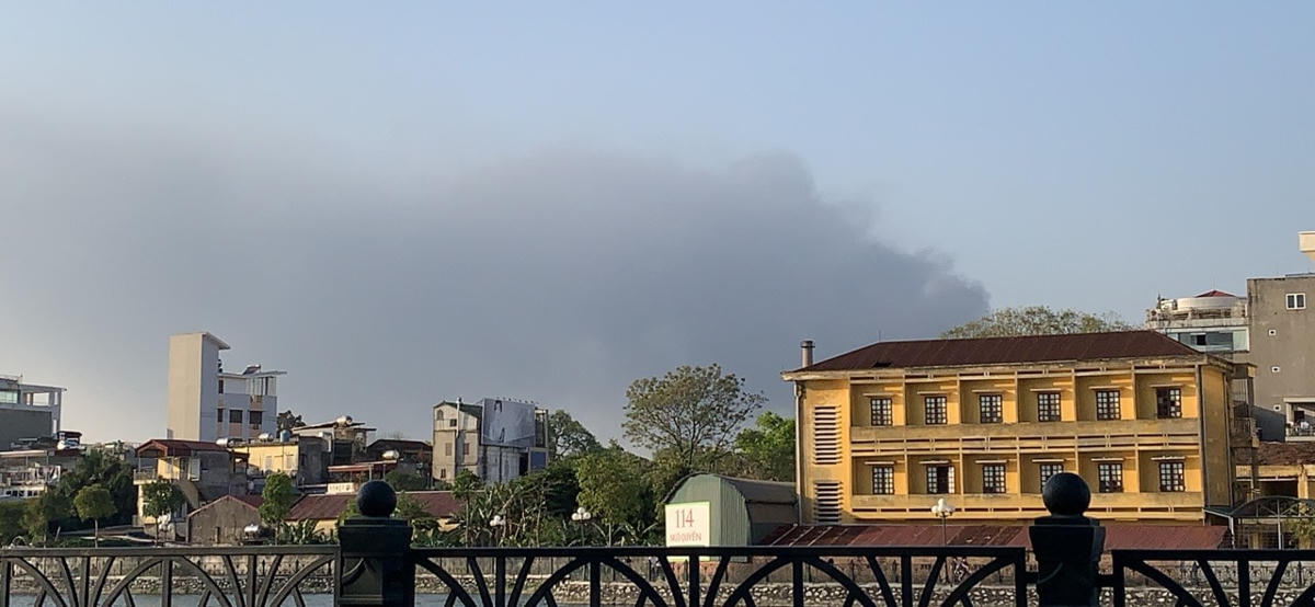 Hải Dương: Cháy lớn tại Công ty Hồng Ngọc và Liên minh phát Nam Sách