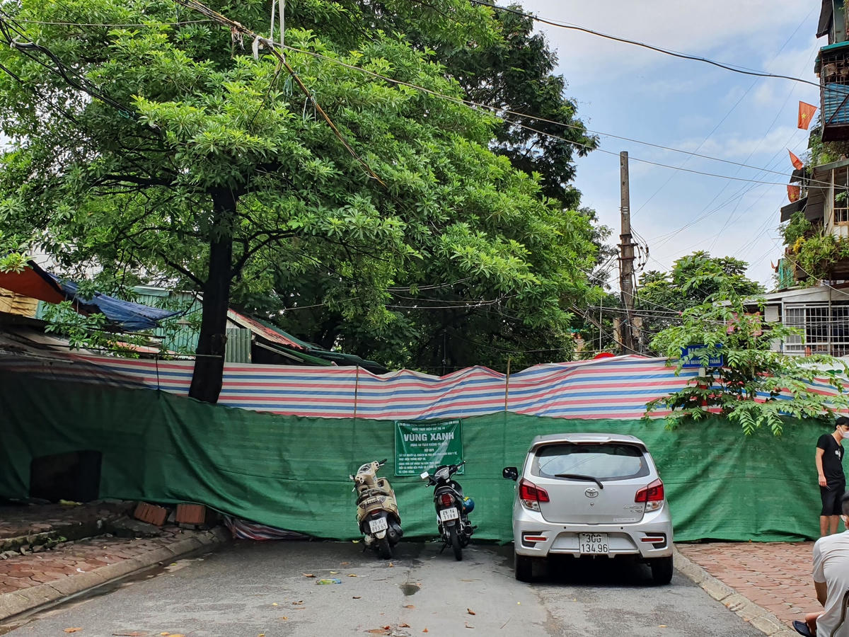 Một con phố thuộc phường Đại Kim...