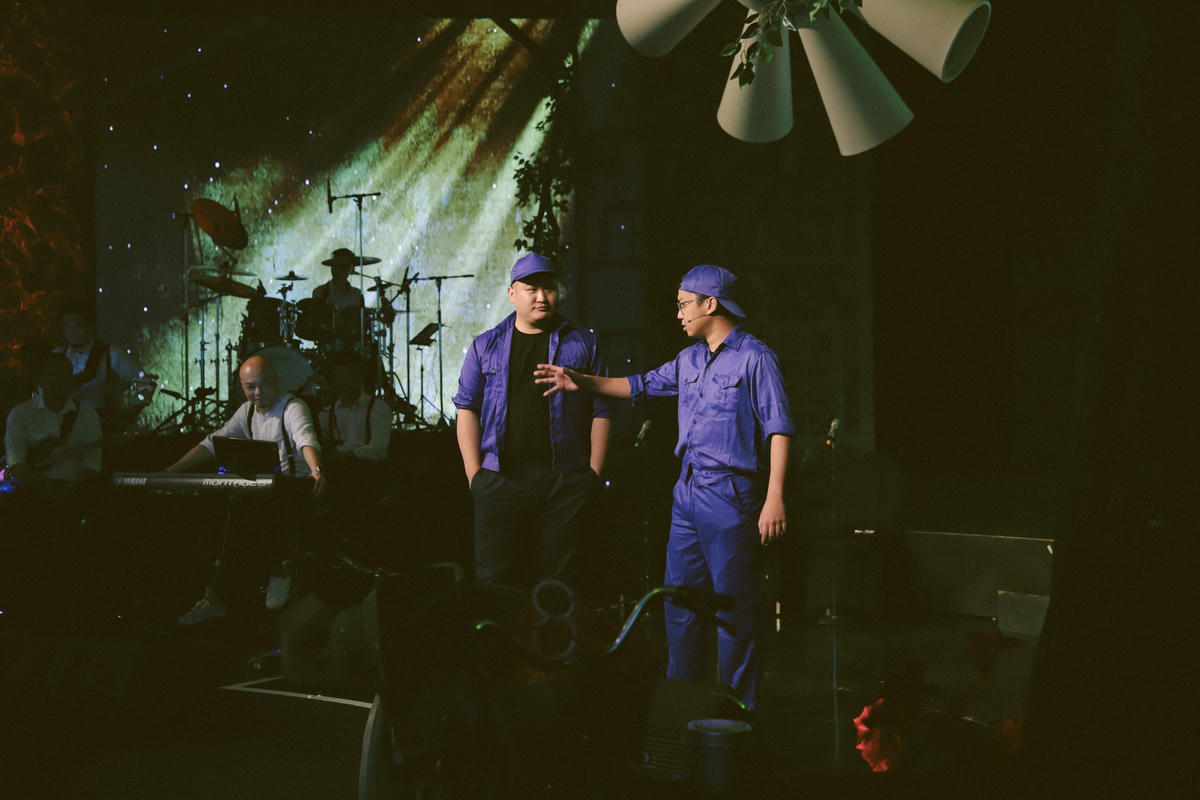 Hoạt cảnh tại chương trình.