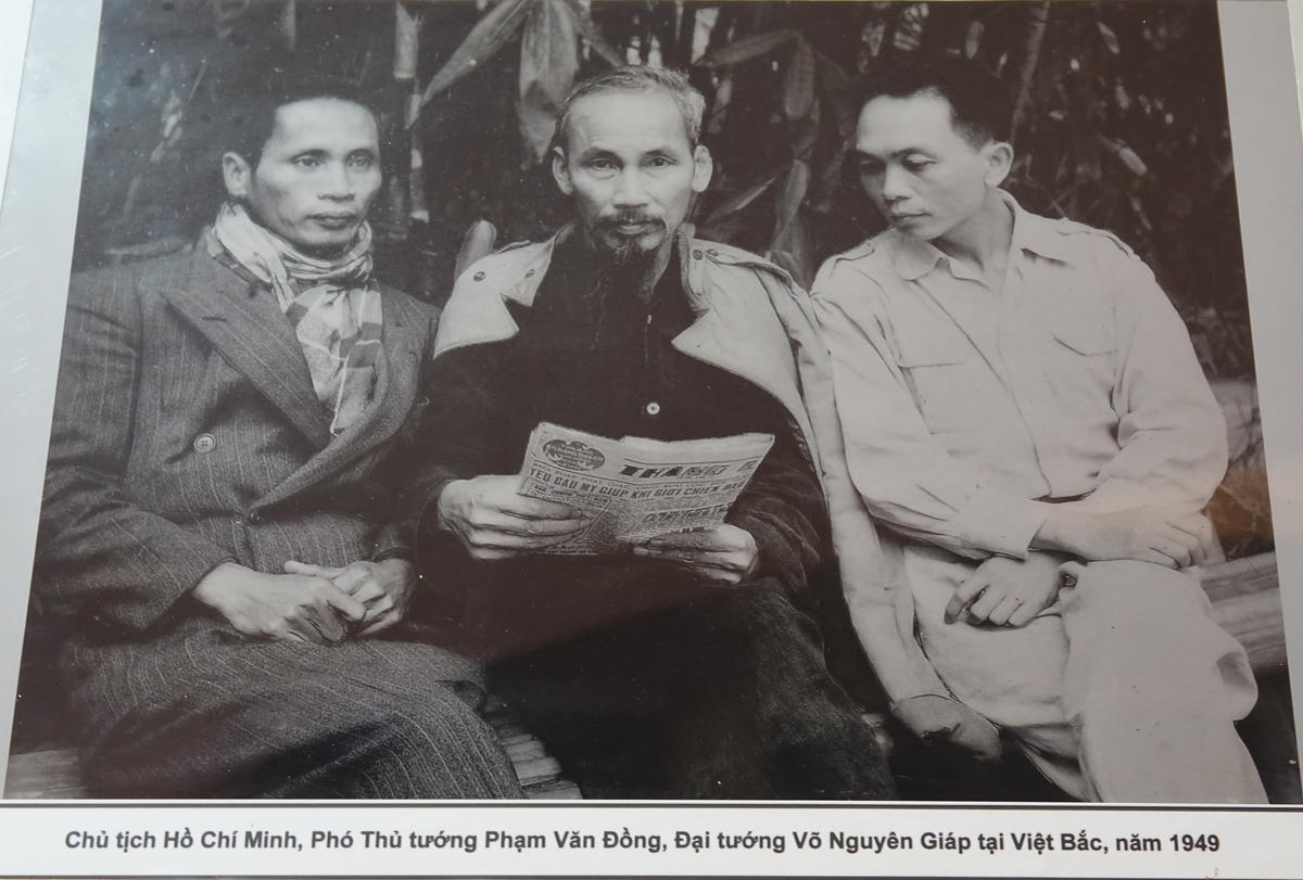 Một bức ảnh tại triển lãm.