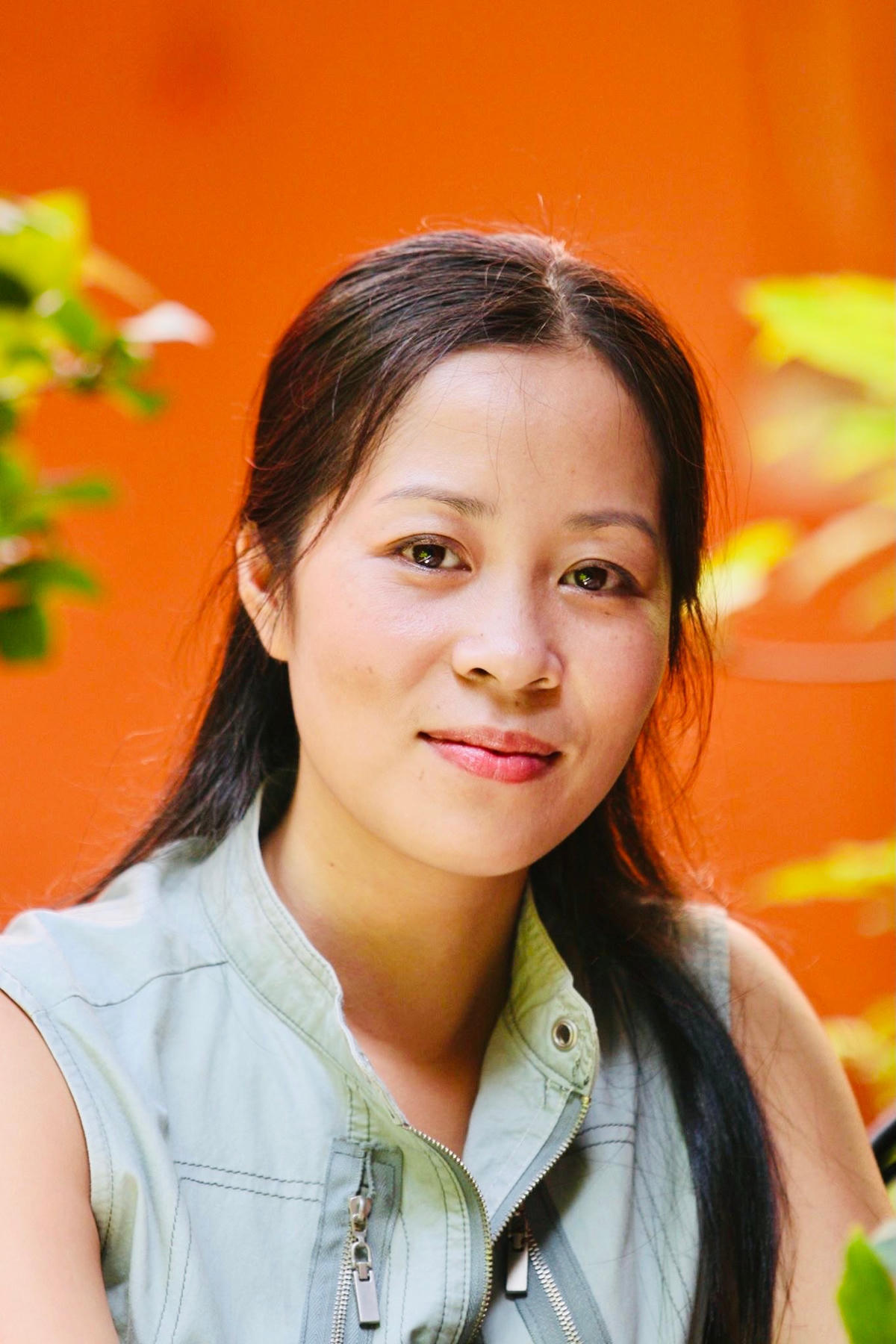 Nhà thơ Trang Thanh. Ảnh: Lưu Quang Phổ.
