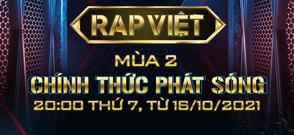 Rap Việt mùa 2 ấn định thời gian "khai hỏa" tập đầu tiên. 