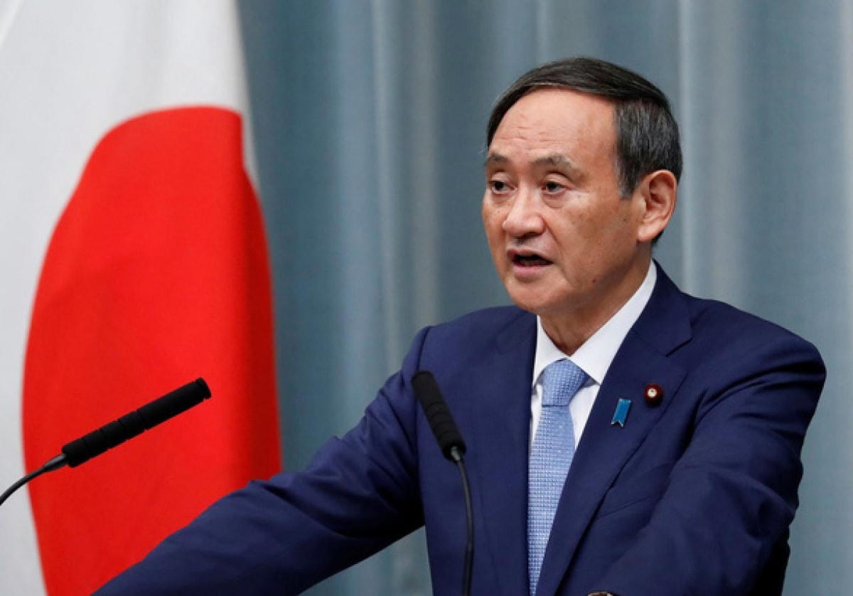 Thủ tướng Nhật Bản Suga Yoshihide. Ảnh: Reuters.  